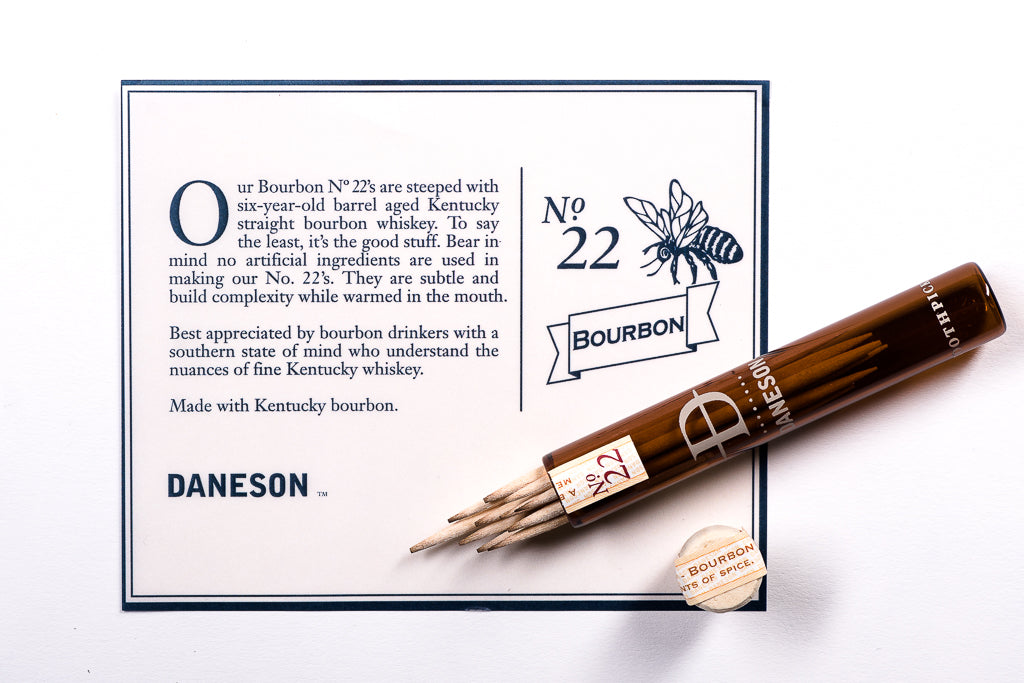 No. 22 Bourbon Soaked Toothpicks