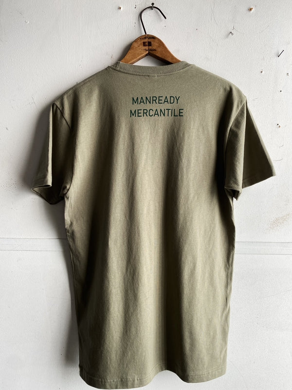 Graphic Tee | Field & Gear | Light Olive | Manready Mercantile