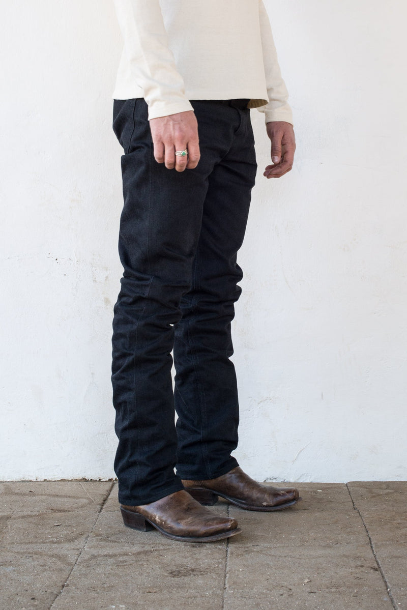 Wilkes Western Cut | Black Grey | Freenote Cloth