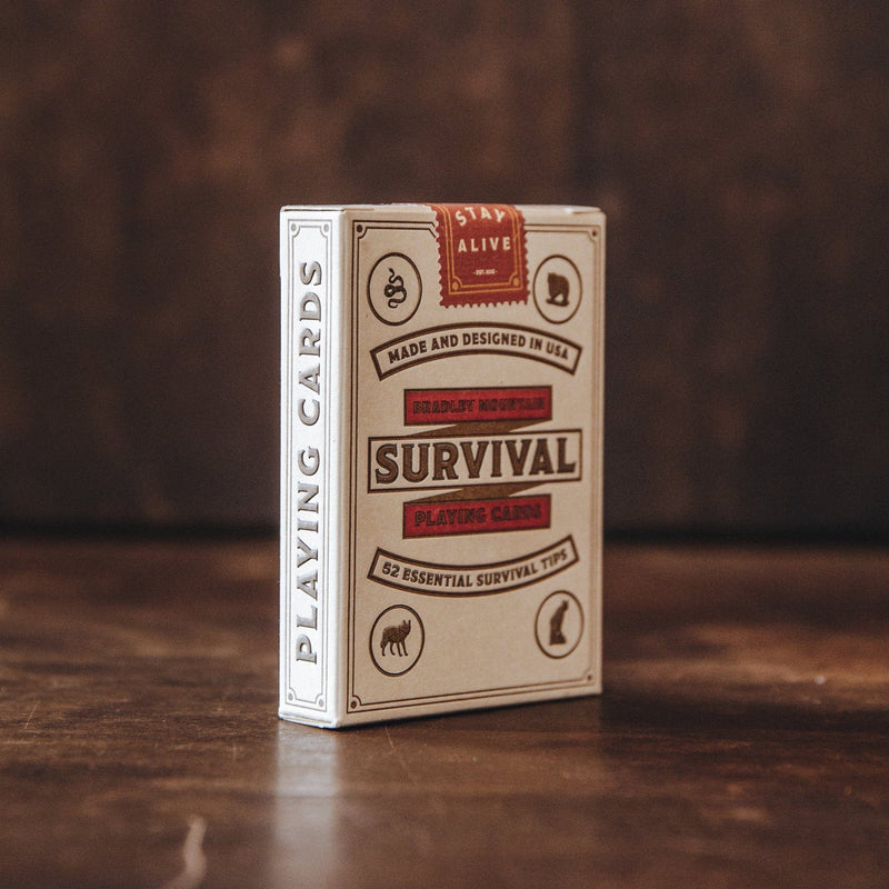 Survival Playing Cards | Cream | Bradley Mountain