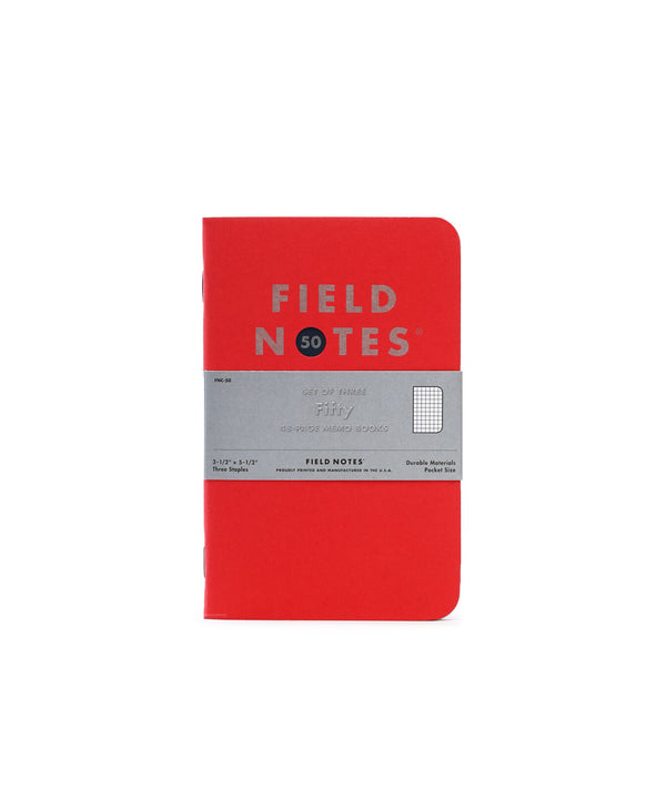 Fifty | 3 Pack | Field Notes