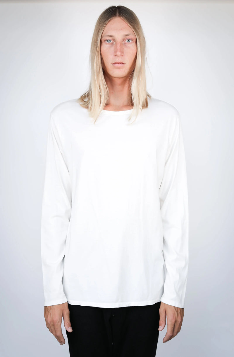 Basis L/S Tee | Off White | Monadic Clothing