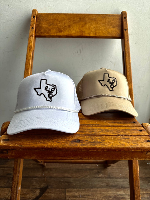 Embroidered Trucker Hat  | Texas Buck | Manready Mercantile