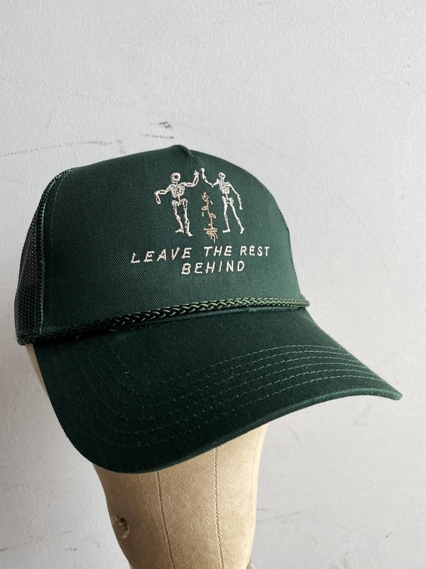 Embroidered Trucker Hat  | Leave The Rest Behind | Manready Mercantile