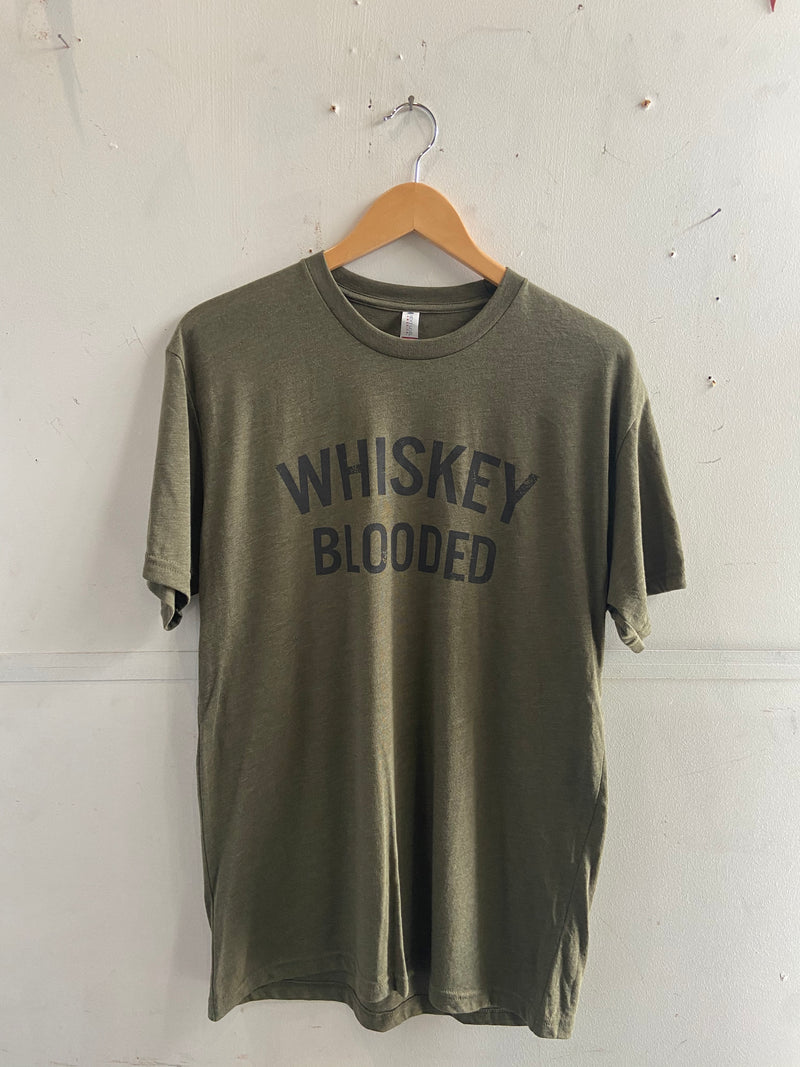 Graphic Tee | Whiskey Blooded | Forest Green | Manready Mercantile