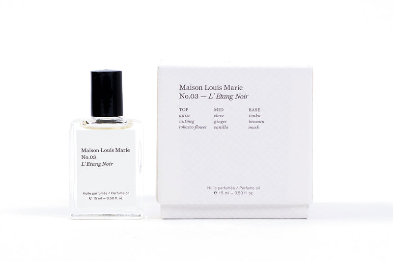 No.03 Perfume Oil | L' Etang Noir | Maison Louis Marie - Manready Mercantile