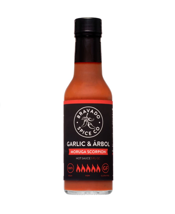 Garlic & Árbol Moruga Scorpion Hot Sauce | Bravado Spice Co.