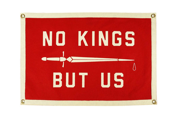 Banner | No Kings But Us | United By Blue x True Hand Society x Oxford Pennant