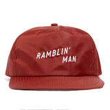 Ramblin' Man Ripstop Nylon Snapback | Red | Seager Co.