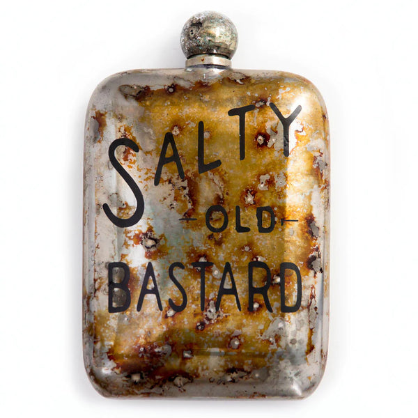 The Salty Old Bastard Noble Flask | The Sneerwell
