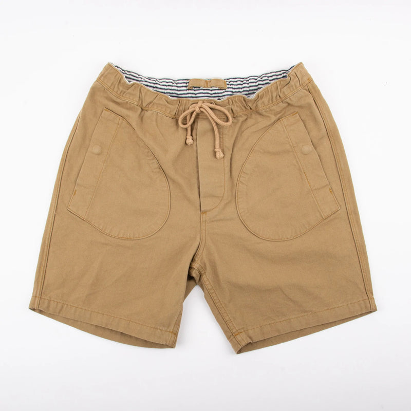 Deck Short | Khaki | Freenote Cloth