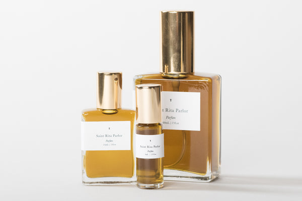 Saint Rita Parlour Parfüm | Whiskey - Tobacco - Rose | Saint Rita Parlor - Manready Mercantile