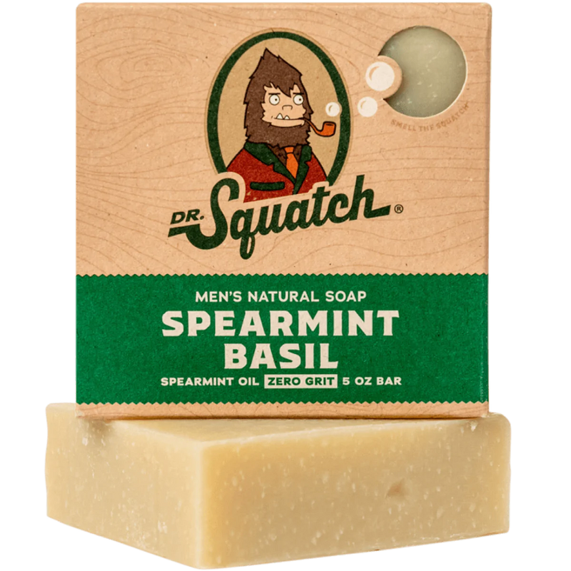 Spearmint Basil Scrub | Dr. Squatch Soap