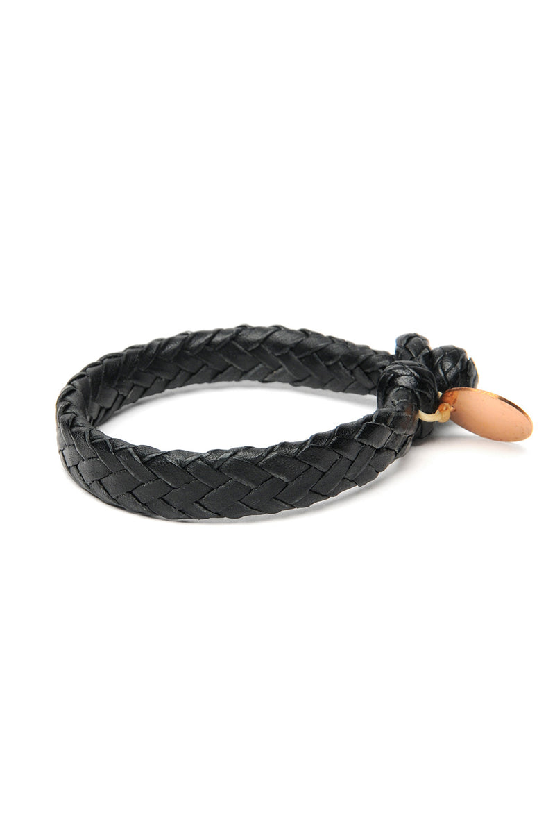 Wide Flat Weaved Bracelet | Chamula