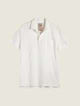Polo Terry Shirt | White | OAS Company