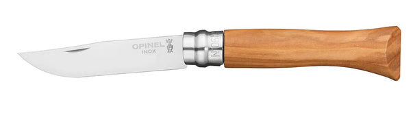 No.06 Stainless Steel Folding Knife | Olive | Opinel