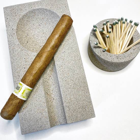 Concrete Cigar Ashtray | M. Hagelsieb