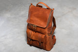 Top Zip Americana Backpack #740 | Chestnut | Coronado Leather - Manready Mercantile