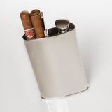 The Wingman | Flask & Cigar Holder | Brouk & Co.