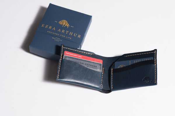 Leather Wallet | No. 6 | Ezra Arthur - Manready Mercantile