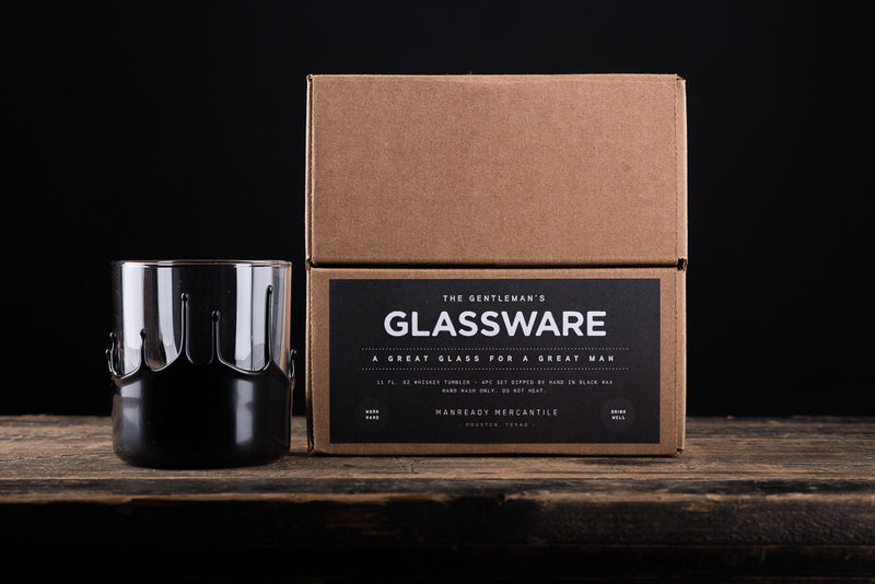The Gentleman's Glassware | Wax Dipped Whiskey Glasses | Manready Mercantile - Manready Mercantile
