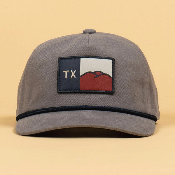 Hill Country Flag Hat | Slate Grey | Texas Hill Country Provisions