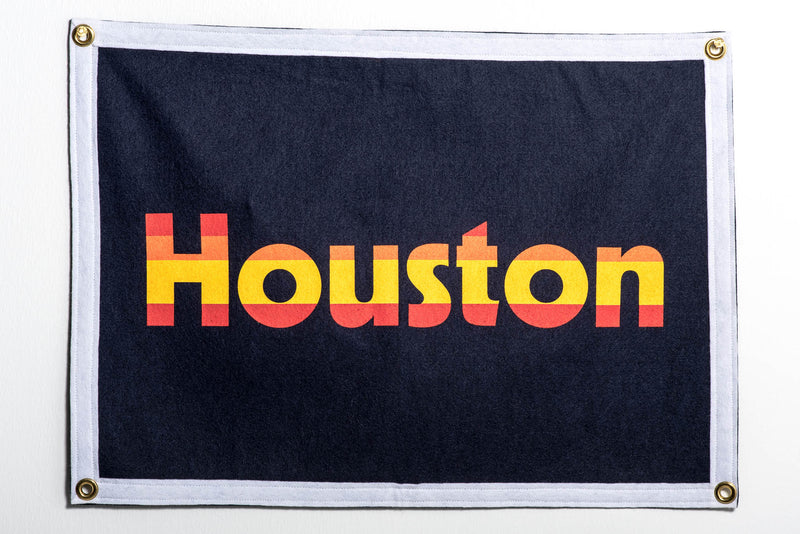 Banner | Houston Retro Astros | Oxford Pennant x Manready Mercantile - Manready Mercantile
