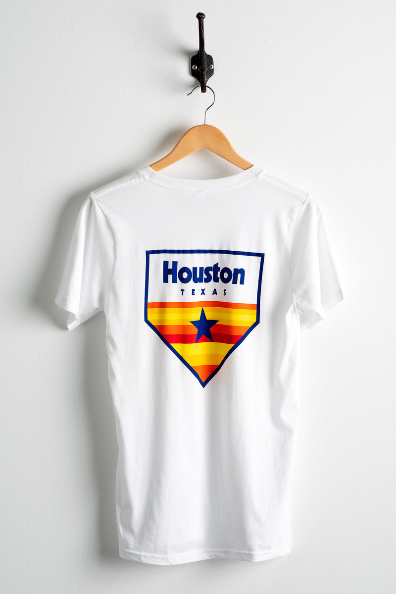 Graphic Tee | Houston Home Plate | White | Manready Mercantile XL