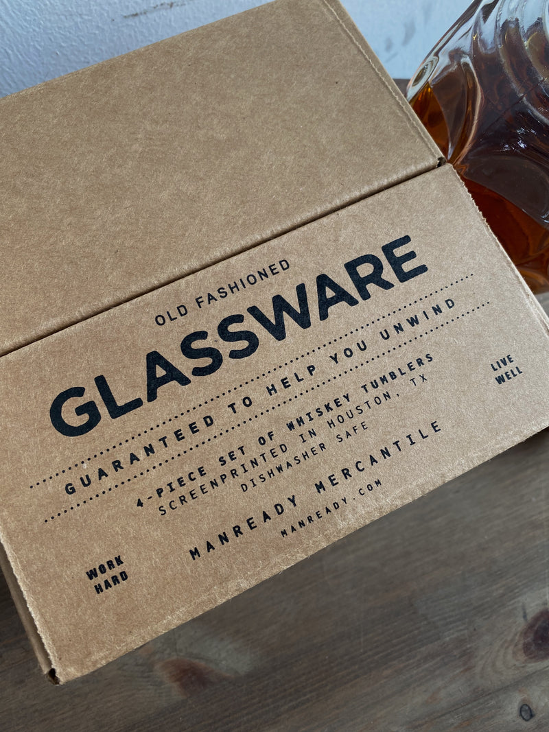 Old Fashioned Glassware | TX | Manready Mercantile