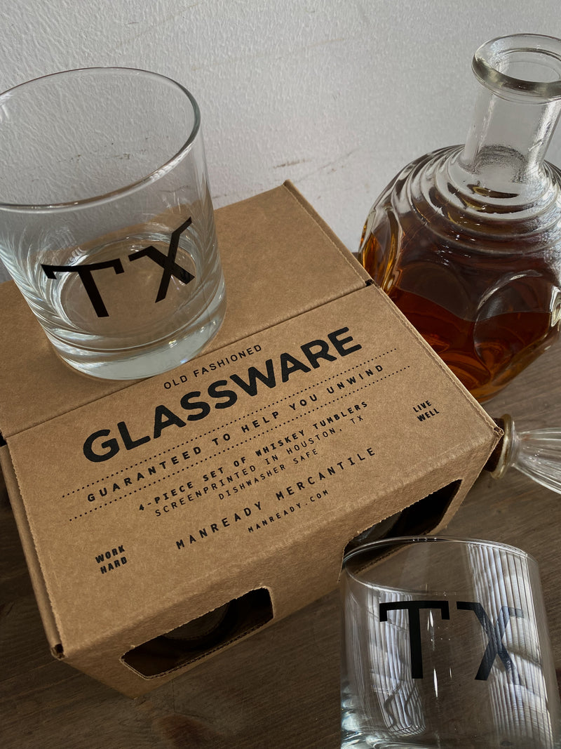 Old Fashioned Glassware | TX | Manready Mercantile