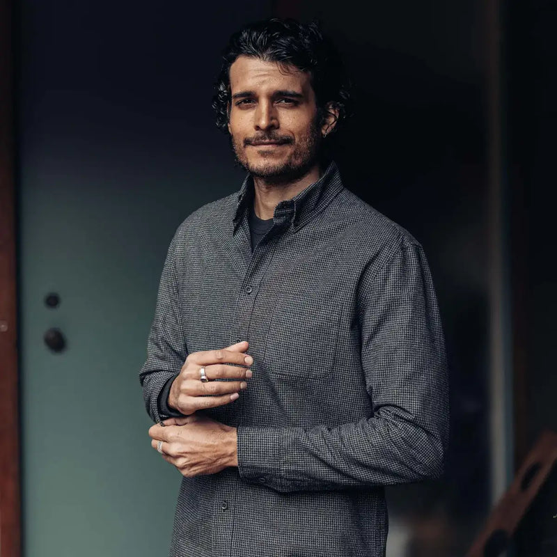 The Jack | Coal Jaspe Check | Taylor Stitch