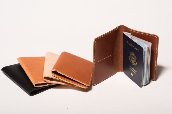 Leather Passport Wallet | Manready Mercantile