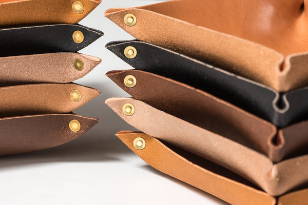 Leather Valet Tray | Blank | Manready Mercantile