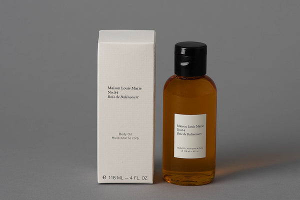 No.04 Body Oil | Bois de Balincourt | Maison Louis Marie - Manready Mercantile