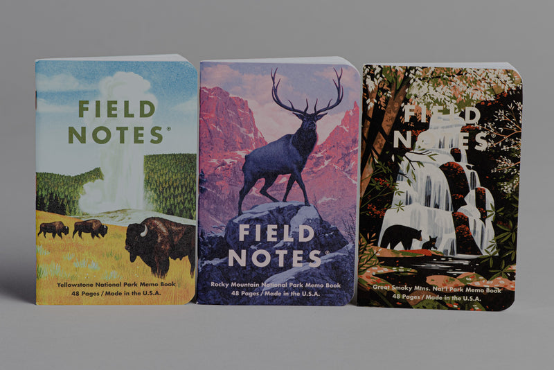 National Parks | Graph Paper | Field Notes - Manready Mercantile