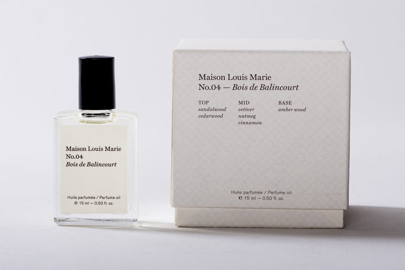 No.04 Perfume Oil | Bois de Balincourt | Maison Louis Marie - Manready Mercantile