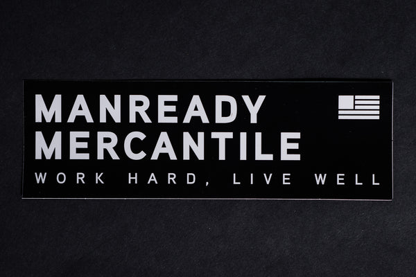 Sticker | Manready Mercantile | Black | Manready Mercantile - Manready Mercantile