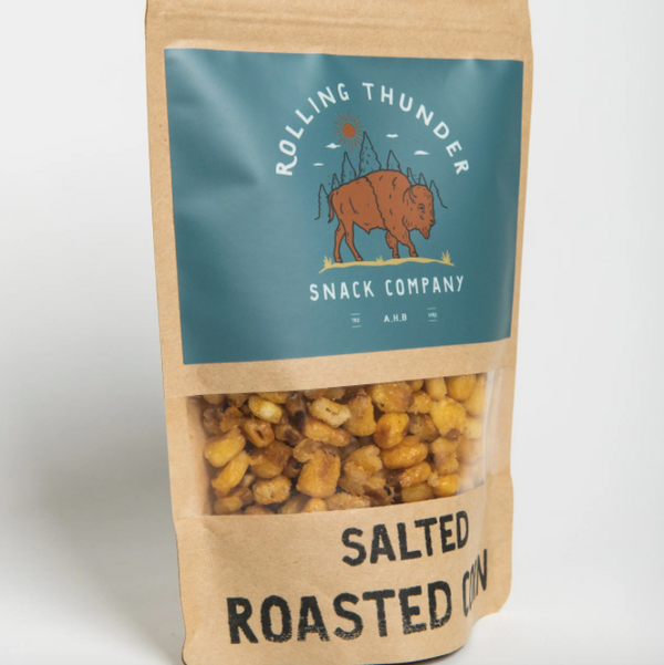 Salted Roasted Corn Snack | Rolling Thunder Snack Company