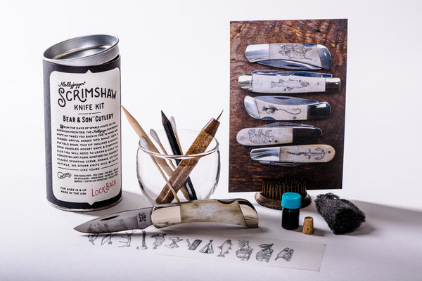 Scrimshaw Knife Kit | Mollyjogger - Manready Mercantile