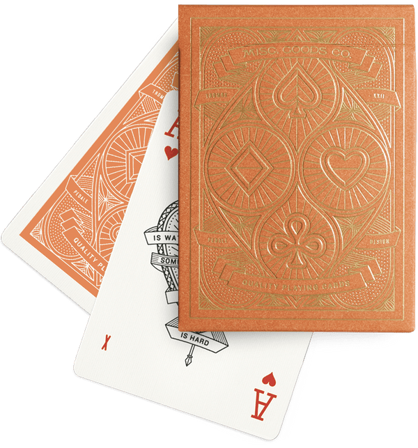 Sandstone Playing Cards | Misc. Goods Co.