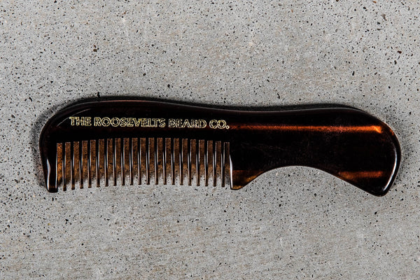 Small Mustache Comb | The Roosevelts Beard Company - Manready Mercantile