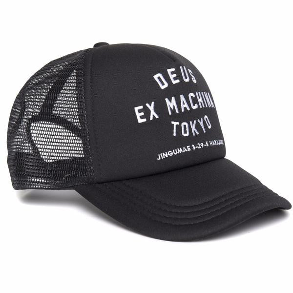 Tokyo Address Trucker | Black | Deus Ex Machina