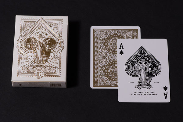 Tycoon Playing Cards | Ivory | Theory 11 - Manready Mercantile